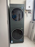 美的（Midea）洗烘套裝10kg滾筒洗衣機(jī)+變頻熱泵烘干機(jī)純平全嵌【清風(fēng)明月2.0洗烘塔】以舊換新 MGH20A-G+MAX遠(yuǎn)山青【純色款洗烘塔】 曬單實(shí)拍圖