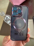 爵士駝【自帶鏡頭膜】爵士駝 蘋果14promax手機殼iphone14車載可磁吸保護套magsafe充電女 蘋果14pro【暗紫色】強力磁吸+防爆鏡頭膜+贈膜 曬單實拍圖
