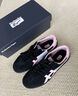 Onitsuka Tiger鬼塚虎春季新款女款復(fù)古德訓(xùn)鞋 運(yùn)動(dòng)休閑鞋女鞋 TOKUTEN 1183C254 黑色/粉紅色 37.5 曬單實(shí)拍圖
