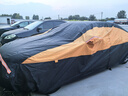 御山河牛津布車衣全車罩通用遮陽隔熱防曬防雨防塵汽車保護(hù)套膜四季通用 黑武士全防護(hù)【600D牛津布車衣】 加厚納米涂層加棉款【送收納袋】 曬單實拍圖