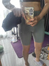 安德瑪（UNDERARMOUR）春夏Motion女子單車(chē)訓練運動(dòng)短褲1377088 石灰綠349 M 曬單實(shí)拍圖