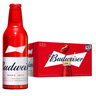 百威鋁瓶啤酒Budweiser國(guó)產(chǎn)355ml瓶整箱紅瓶鋁罐裝啤酒 355ml百威鋁瓶x24瓶 曬單實(shí)拍圖