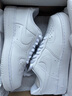 耐克（NIKE）空軍一號男鞋 低幫純白AF1空軍一號AIR FORCE1 經(jīng)典運動休閑鞋 CW2288-111 43 曬單實拍圖