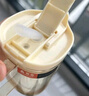 英氏（YEEHOO）兒童吸管學(xué)飲杯帶刻度PPSU材質(zhì)寶寶喝水杯牛奶杯學(xué)生早餐杯 曬單實(shí)拍圖