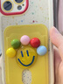 孜泰 適用蘋果16手機(jī)殼iphone16ProMax保護(hù)套立體個性創(chuàng)意防摔殼【立體笑臉-送掛繩】 曬單實拍圖