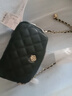 YUYULA牛皮包包女包斜挎包品牌洋氣迷你鏈條包生日禮物高級感送女友老婆 曬單實(shí)拍圖