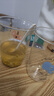 卡羅特高硼硅玻璃杯泡茶果汁牛奶咖啡杯高顏值家用耐高溫 棉花小狗500ml 曬單實拍圖