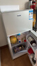 長(zhǎng)城（GREAT WALL FRIDGE）家用迷你小冰箱小型冷凍冷藏保鮮宿舍出租房辦公室節(jié)能省電雙開(kāi)門(mén)電冰箱 銀色108L【一級(jí)能效 全國(guó)聯(lián)保】 曬單實(shí)拍圖