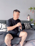 XKJ德國(guó)磁吸保溫杯茶水分離男女士便攜2025新款陶瓷車載磁彈泡茶水杯 【抗菌陶瓷Tritan磁吸茶倉款】赫本黑550ml 曬單實(shí)拍圖