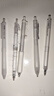 咔巴熊 中性筆黑色0.5mm 高顏值 5支裝ins風(fēng)按動(dòng)刷題筆 ST學(xué)生簡(jiǎn)約按動(dòng)碳素筆 白透色 曬單實(shí)拍圖