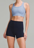 lululemon丨Ribbed Nulu? 女士瑜伽羅紋圓領(lǐng)運(yùn)動(dòng)內(nèi)衣 LW2ECLS 藍(lán)柳 M /8 曬單實(shí)拍圖
