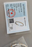唯一（Winy）吉言銀手鐲足銀999鐲子實(shí)心銀飾時(shí)尚生日禮物首飾送女友媽媽 曬單實(shí)拍圖