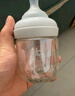 好孩子（gb）防脹氣玻璃奶瓶新生兒奶瓶新生兒小毫升玻璃奶瓶-鉑金系列灰色 曬單實(shí)拍圖
