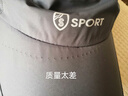 春夏帽子戶外遮陽帽旅行棒球帽子透氣加網(wǎng)鴨舌帽         2019167 深灰色 可調(diào)節(jié) 曬單實(shí)拍圖