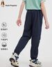暇步士（Hush Puppies）童裝兒童速干褲夏季大童透氣運動褲戶外男童防蚊褲 藏藍 170 曬單實拍圖