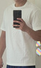 美特斯邦威T恤男女款夏季新款百搭簡(jiǎn)約舒適重磅純棉情侶短袖上衣 雪白色 M 170 /92A 曬單實(shí)拍圖