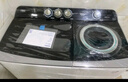 海爾（Haier）洗衣機(jī)雙缸雙桶 家用超大容量半自動(dòng)洗衣機(jī)波輪脫水甩干兩用洗脫分離雙筒強(qiáng)勁動(dòng)力老式以舊換新 15公斤黑色+雙電機(jī)+水電分離安全 曬單實(shí)拍圖