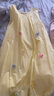 英氏（YEEHOO）女童連衣裙兒童衣服夏季時尚純棉甜美風(fēng)裙子夏裝新款透氣中大童裝 花花世界-黃色 【100%棉】 160 【順豐包郵&極速達(dá)】 cm 曬單實拍圖