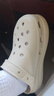 卡駱馳（crocs）經(jīng)典泡芙Clog男女一腳蹬懶人沙灘鞋 CR207521-2Y2 38 曬單實(shí)拍圖
