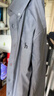 哈吉斯（HAZZYS）男裝 秋款商務(wù)休閑男襯衣凈色簡(jiǎn)約長(cháng)袖襯衫男ASCZK1BCF10 黑色BK XL （180/100A 50） 曬單實(shí)拍圖