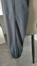 駱駝（CAMEL）速干運(yùn)動(dòng)褲男透氣梭織束腳休閑褲子 J13BA6L6008 城堡灰 XL 曬單實(shí)拍圖