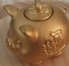中銀億金足金999小金豬金豆黃金投資金塊擺件生日禮物送女友老婆收藏紀(jì)念 金豬儲(chǔ)存罐【金重約5g】 曬單實(shí)拍圖