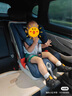 寶得適（Britax）寶寶汽車(chē)兒童安全座椅9個(gè)月-12歲ISOfit硬接口百變騎士 月光藍(lán) 曬單實(shí)拍圖
