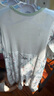 歐孕（OUYUN）嬰兒睡衣睡袋連體服夏季桉樹(shù)紗布寶寶衣服薄款空調(diào)服外出 青綠入畫 90cm【月齡1-2歲 身高85-90cm】 曬單實(shí)拍圖