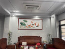 九魚(yú)圖客廳裝飾畫(huà)年年有余飯廳餐廳荷花九條魚(yú)掛畫(huà)聚財(cái)墻壁水墨畫(huà) C款-九魚(yú)圖 帶框尺寸長(zhǎng)82*高42cm柚木色實(shí)木 曬單實(shí)拍圖
