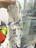 巴拉巴拉兒童睡衣套裝純棉秋季男童女童家居服寶寶中大童秋衣秋褲內(nèi)衣 白綠色調(diào)00314 140cm 曬單實(shí)拍圖