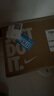 耐克（NIKE）官方男女童SUNRAY?PROTECT 4幼童包頭涼鞋夏易穿脫HF6277 001黑/白/煤黑 28 曬單實(shí)拍圖