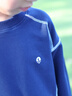 NAVIGARE兒童衛(wèi)衣秋季新款男女童長袖T恤百搭基礎(chǔ)休閑舒適 深藍(lán) 隨性心情 140 曬單實(shí)拍圖
