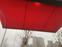 馳笠 遮陽(yáng)棚折疊伸縮式手搖雨棚電動(dòng)收縮遮陽(yáng)蓬陽(yáng)臺戶(hù)外屋檐篷遮陽(yáng)傘 加厚金剛臂長(cháng)5伸2)送中托 曬單實(shí)拍圖