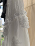闊色（kuose）白色寬松罩衫天絲襯衫25夏日穿搭新款女氣質長袖設計感上衣薄 白色 L 曬單實拍圖