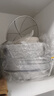 特美居（temeiju）空氣炸鍋錫紙盤食品級(jí)空氣炸鍋專用紙戶外錫紙碗燒烤18.5cm*30只 曬單實(shí)拍圖