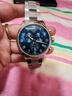 天梭（TISSOT）【官方授權店】速馳系列男表運動(dòng)計時(shí)皮帶石英手表瑞士腕表送男生 藍盤(pán)鋼帶款T116.617.11.047.01 曬單實(shí)拍圖