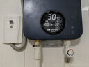 飛利浦（PHILIPS）即熱式電熱水器 電即熱8500W速熱無極變頻智能恒溫 國家補貼15% 無膽免儲水AWH1028/93(85HA) 曬單實拍圖