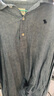 ABERCROMBIE & FITCH男裝25春夏百搭經(jīng)典小麋鹿老錢(qián)風(fēng)亞麻混紡長(cháng)袖襯衫KI125-5180 藍色 L (180/108A) 曬單實(shí)拍圖