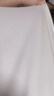 Mr.Bu布先生純色基礎(chǔ)時尚休閑短袖T恤 夏季v領(lǐng)舒適長絨棉T恤衫男上衣 【純正棉感T】V領(lǐng)-石墨黑 L (175) 曬單實拍圖