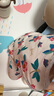 nest designsX Frida聯(lián)名嬰兒連體衣新生寶寶衣服家居服兒童爬服 Frida藝術(shù)之花 100cm 曬單實(shí)拍圖