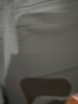 無印良品（MUJI）女式易干彈力泡泡紗輕便七分褲 褲子女款25年夏季女裝 BE1VSA5S 深灰色 S （155/62A） 曬單實拍圖