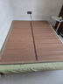 潔麗雅（Grace）竹席 碳化涼席 雙人家用席子可折疊 兩用空調席子150*195cm 曬單實拍圖