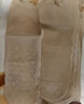 浪莎短絲襪女松口月子襪孕產(chǎn)婦夏季超薄防勾絲耐磨棉底防滑吸汗老人襪 曬單實拍圖