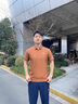 吉普（JEEP）美國正品高端商務翻領短袖POLO衫男士夏季薄款修身彈力透氣T恤衫 寶藍色 薄款 【官方正品】 XL 推薦135-150斤 曬單實拍圖