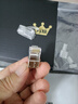 萬級（OFNPFTTH）超六類屏蔽水晶頭 RJ45超大線孔專用兩件分體式帶保護套 CAT.6a類鍍金水晶頭 6個裝WJ-15262 曬單實拍圖