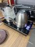 金灶（KAMJOVE） 電茶爐噴淋式煮茶器蒸茶器燒水壺保溫恒溫家用多功能涌泉式底部自動(dòng)上水電熱水壺 0.9L E9A 曬單實(shí)拍圖
