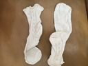 尼多熊女童白色襪子夏季薄款棉襪寶寶純白襪子兒童網(wǎng)眼透氣小白襪 曬單實拍圖