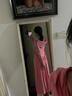 KAHTOP2025夏季新款防曬衣女長(cháng)款連衣裙防紫外線(xiàn)冰絲長(cháng)裙全身防曬服XYG 玫紅色 M 80-120斤 曬單實(shí)拍圖
