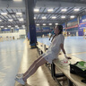 迪卡儂（DECATHLON）運動(dòng)短裙女夏半身裙網(wǎng)球裙顯瘦速干彈力高腰防走光健身TEN 活力白 XS 曬單實(shí)拍圖