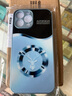 唯我范蘋果13手機殼iphone13promax玻璃簡約新款保護套超薄散熱全包直邊防摔硬殼高級創(chuàng)意男女款 蘋果13 Pro Max【遠峰藍-好運麋鹿】 金屬漆玻璃殼 曬單實拍圖